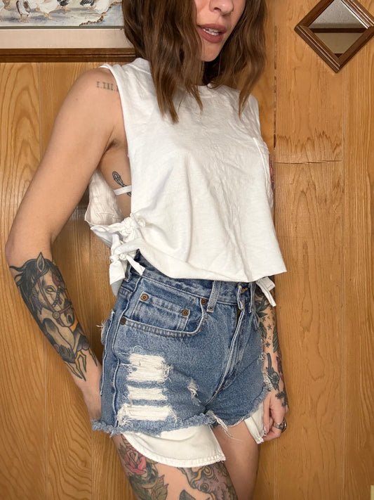 (S-L) Harley crop top