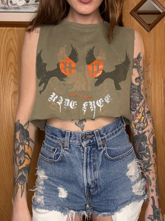 (XS-S) Harley crop top