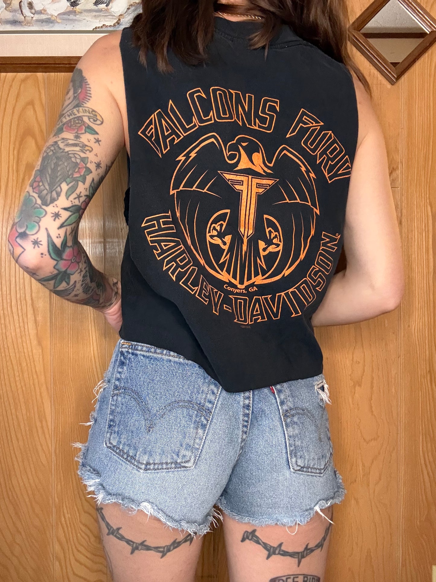 (S-L) Harley crop top