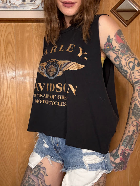 (M-XL) Harley crop tops