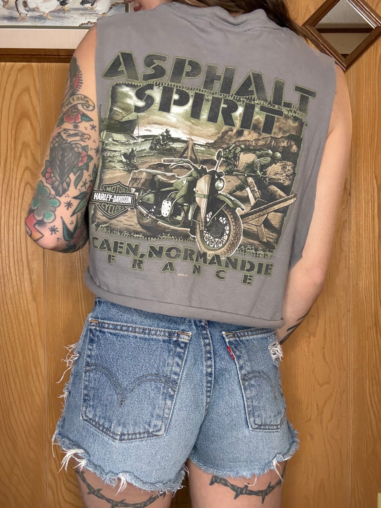 (S-L) Harley crop top