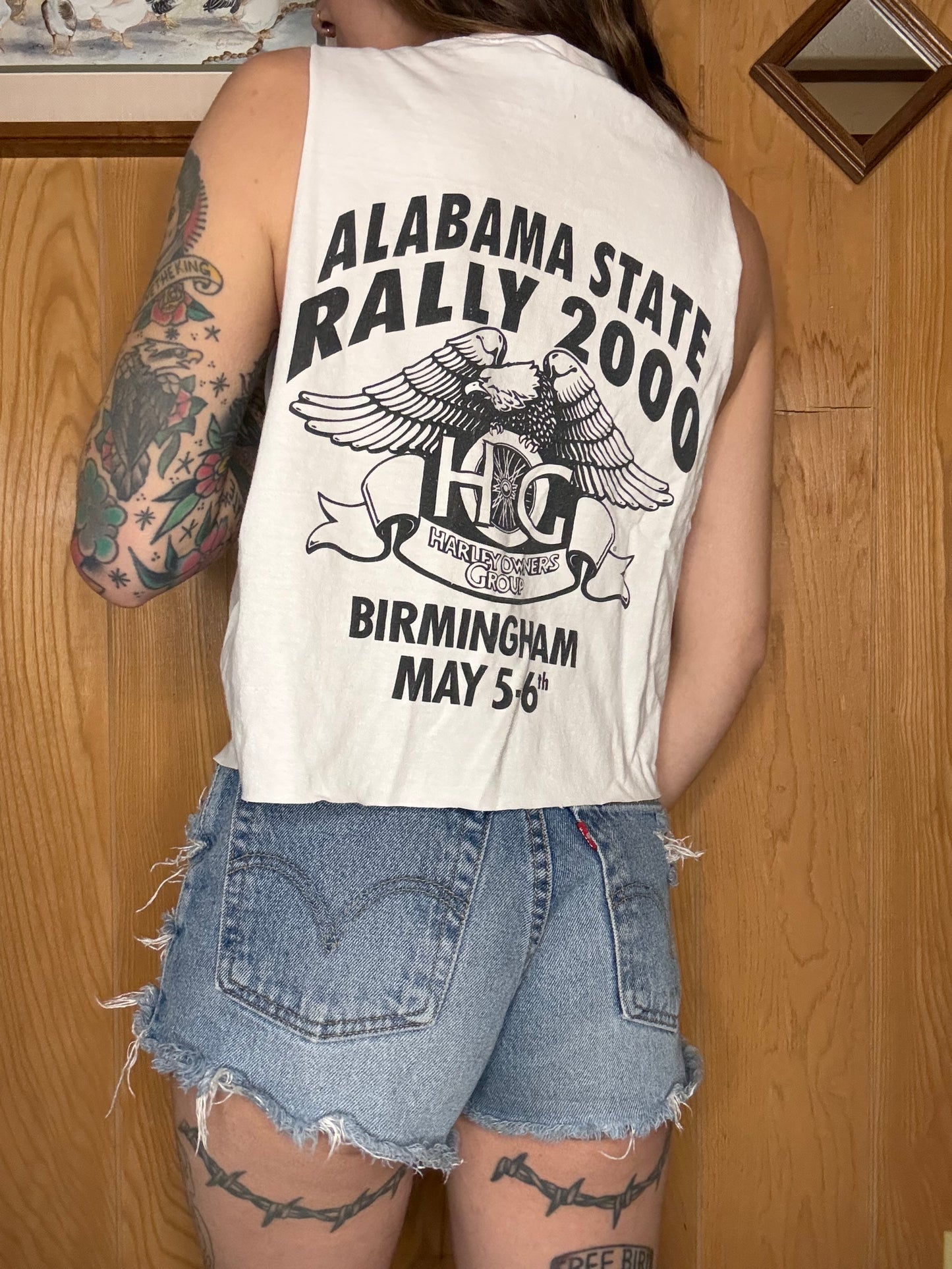 (S-L) Harley crop top