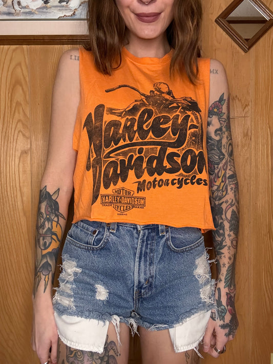 (XS-M) Harley crop top