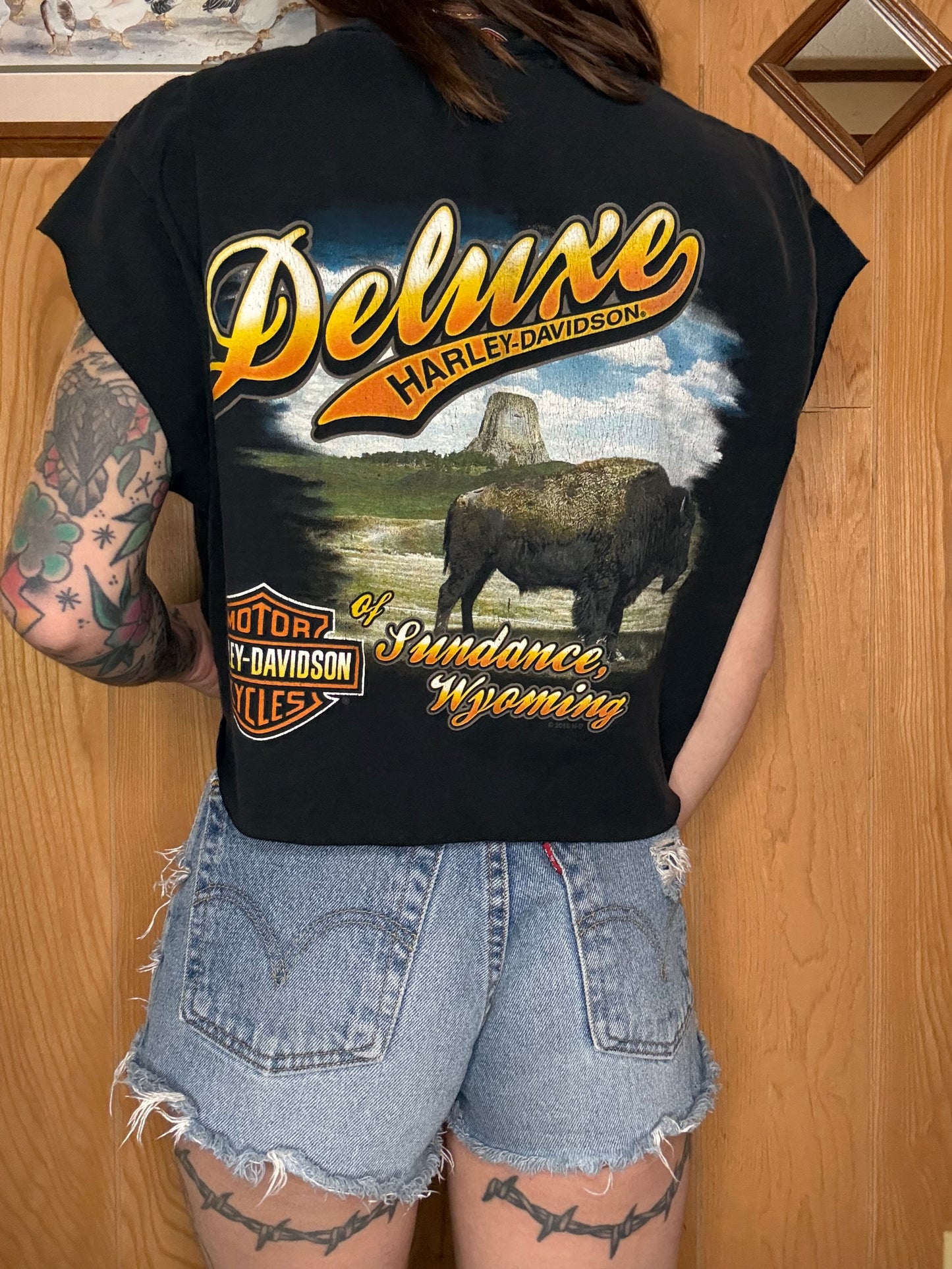 (S-L) Harley crop top