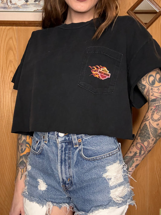 (S-L) Harley crop top