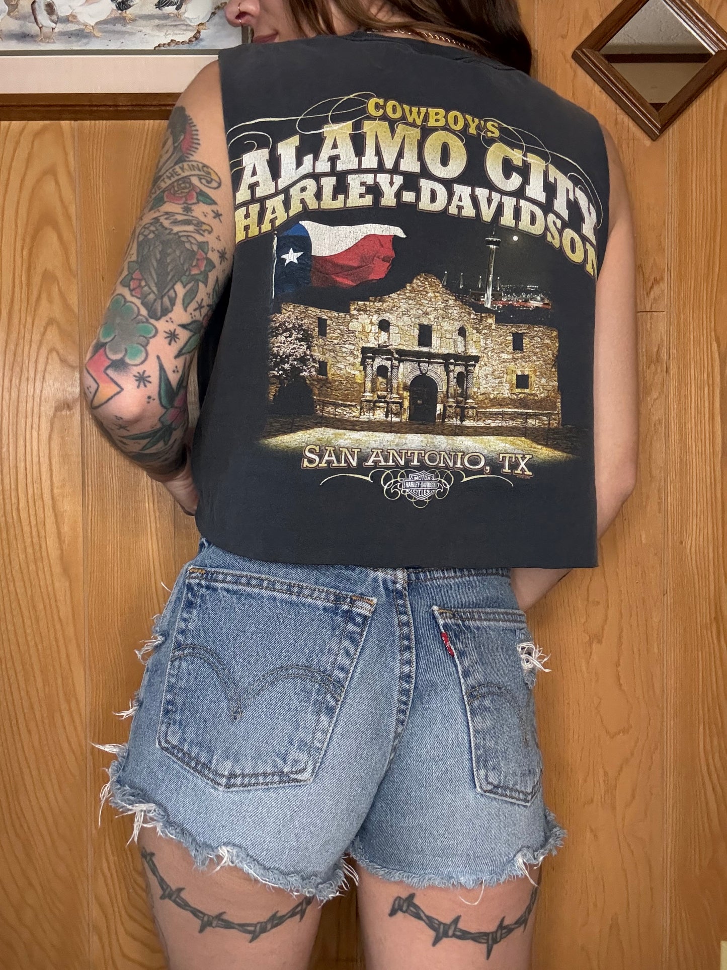 (S-L) Harley crop top