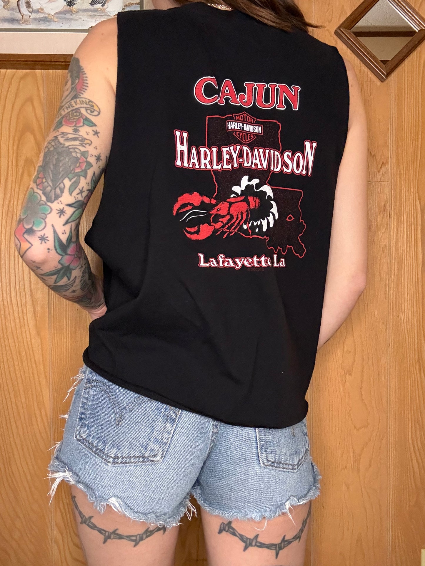 (M-L) Harley crop top