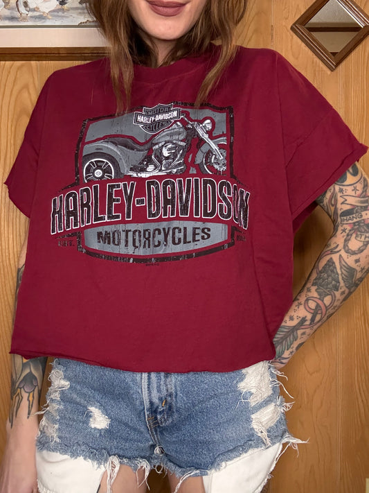 (M-XL) Harley crop top
