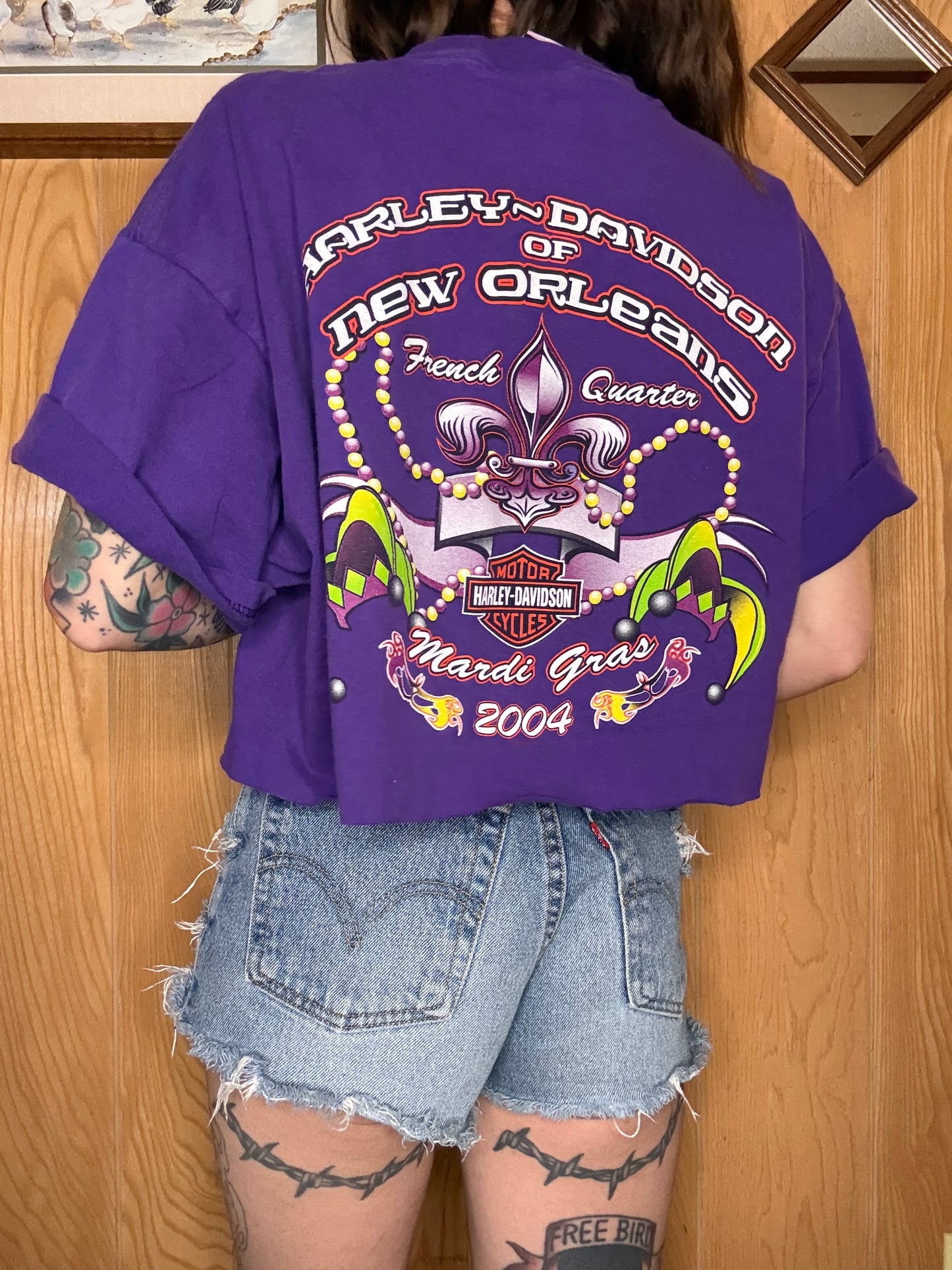 (OS) Harley crop top