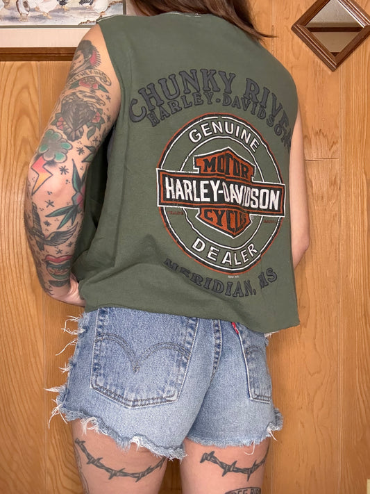 (M-XL) Harley crop top