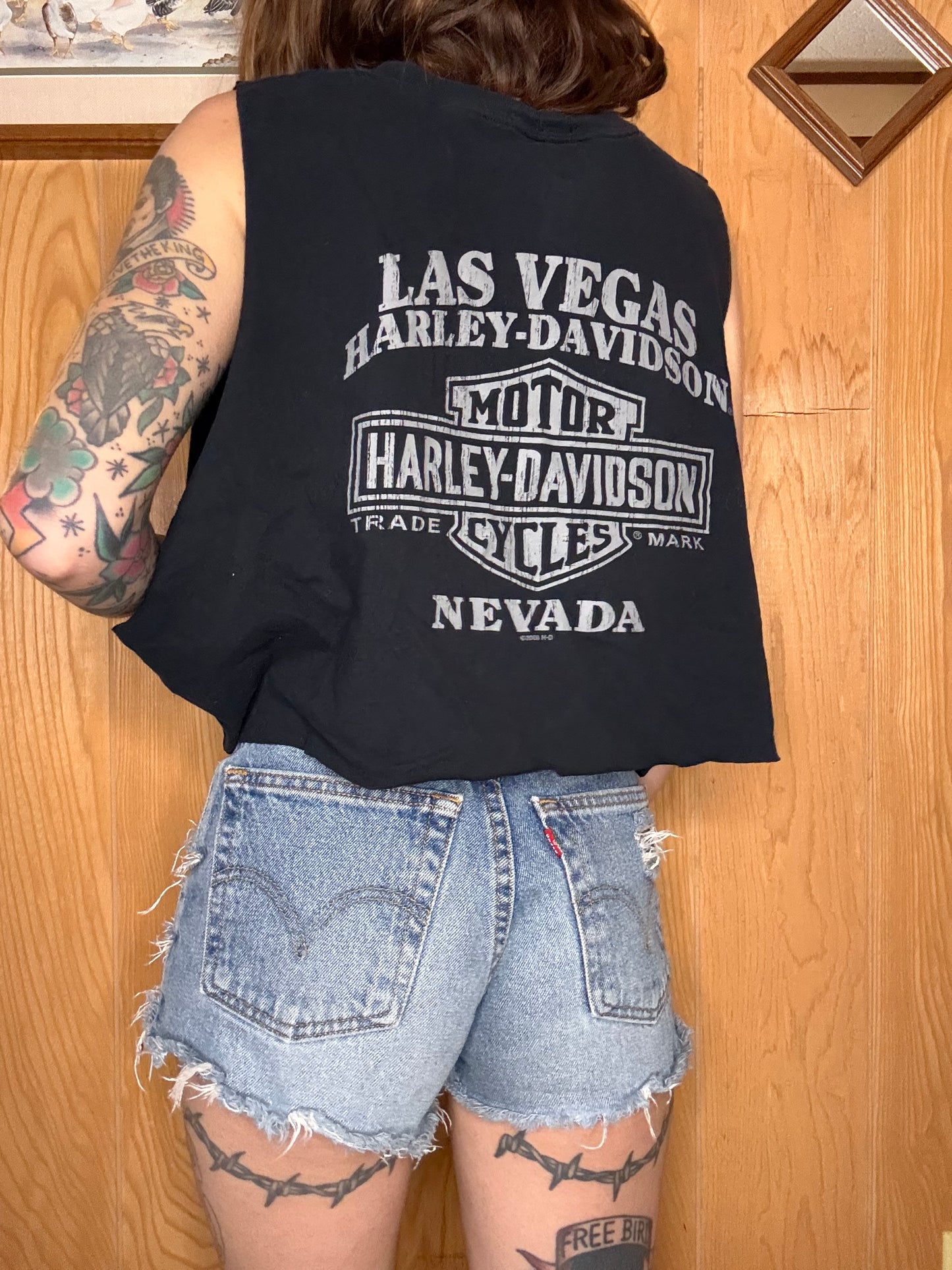 (M-XL) Harley crop top