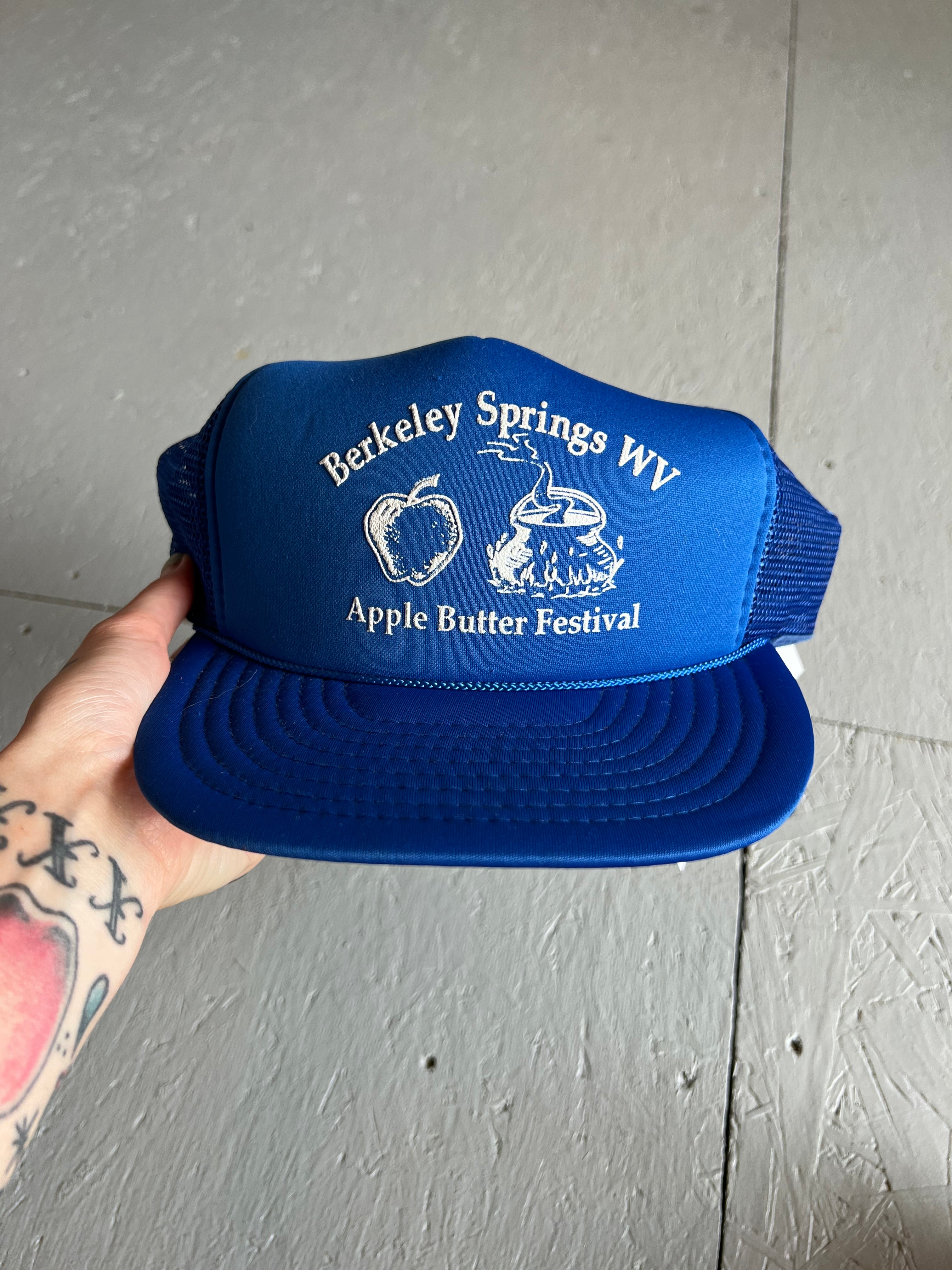 Vintage apple butter hat