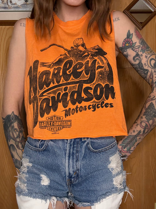 (XS-M) Harley crop top