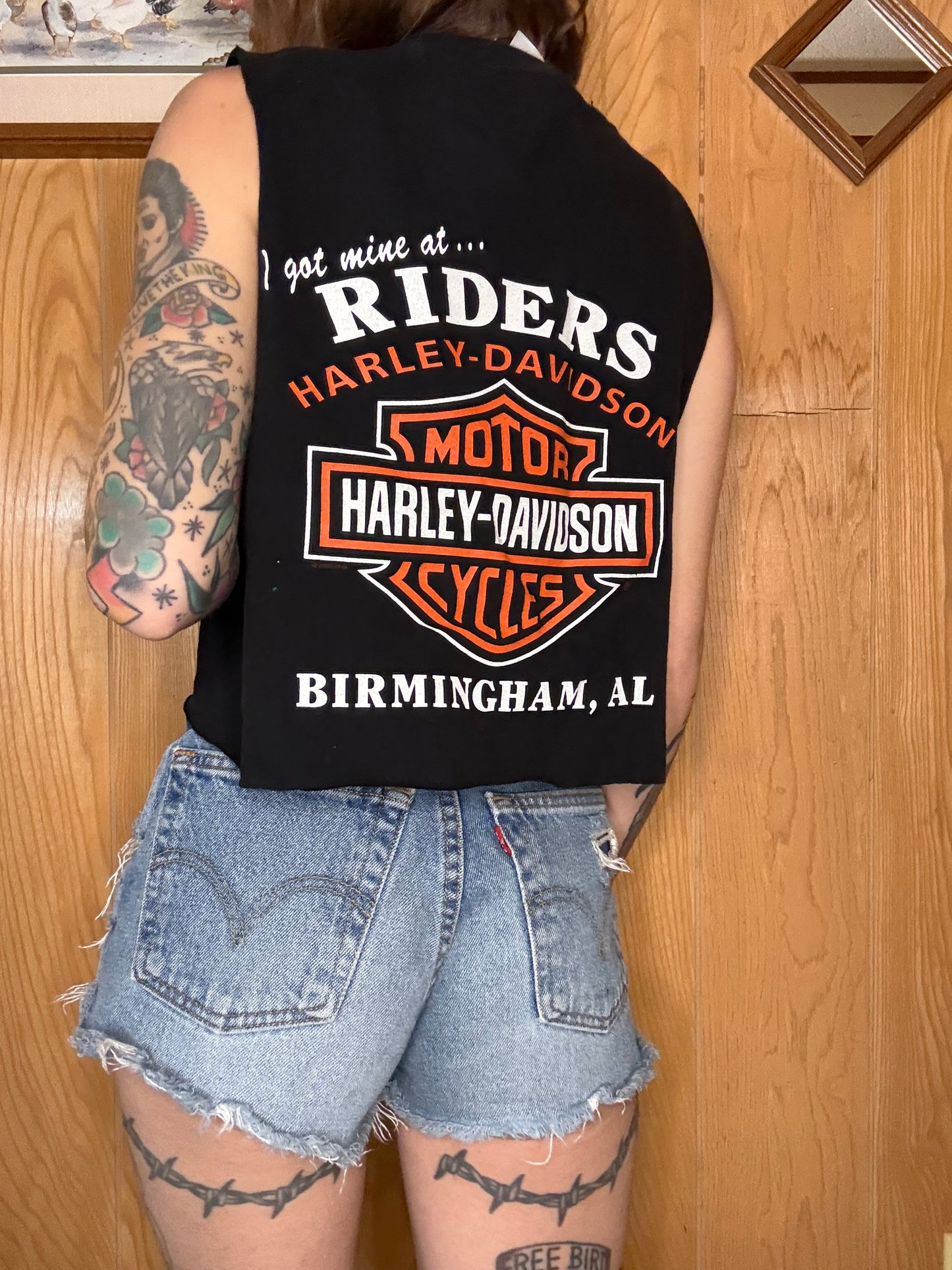 (S-L) Harley crop top
