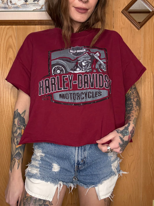 (M-XL) Harley crop top
