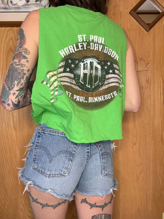 (S-L) Harley crop top