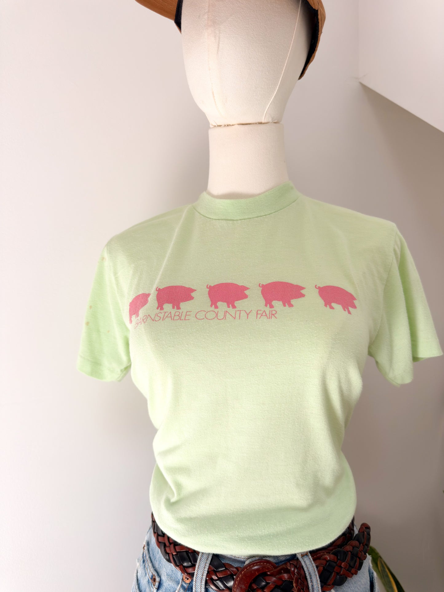 (XS/S) Vtg fair tee