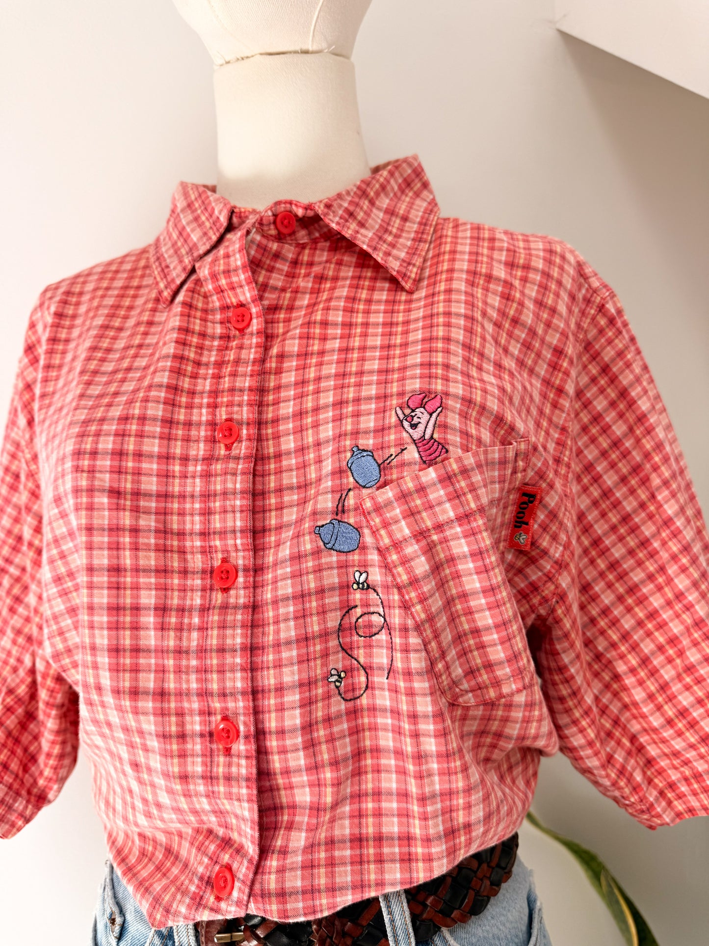 (L) Vtg Winnie the pooh top