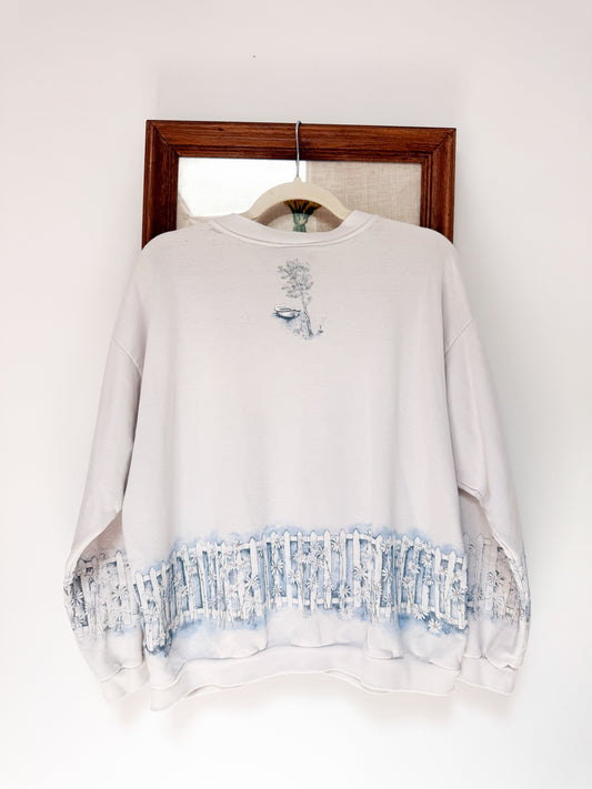 (XL) Vtg Artisans garden crewneck