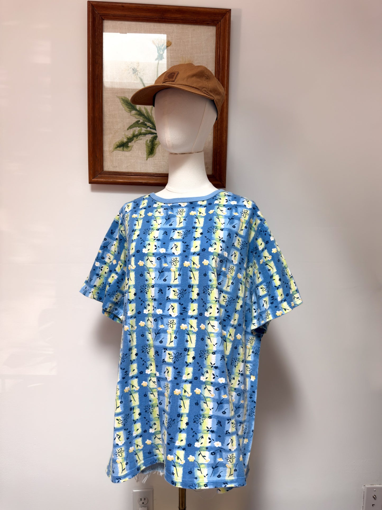 (XL/XXL) Vtg floral top
