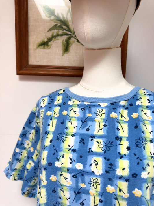 (XL/XXL) Vtg floral top