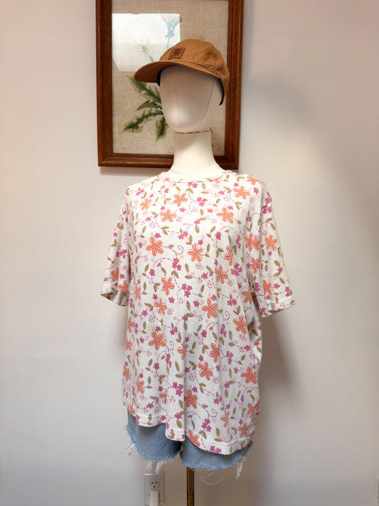 (XL/XXL) Vtg floral top