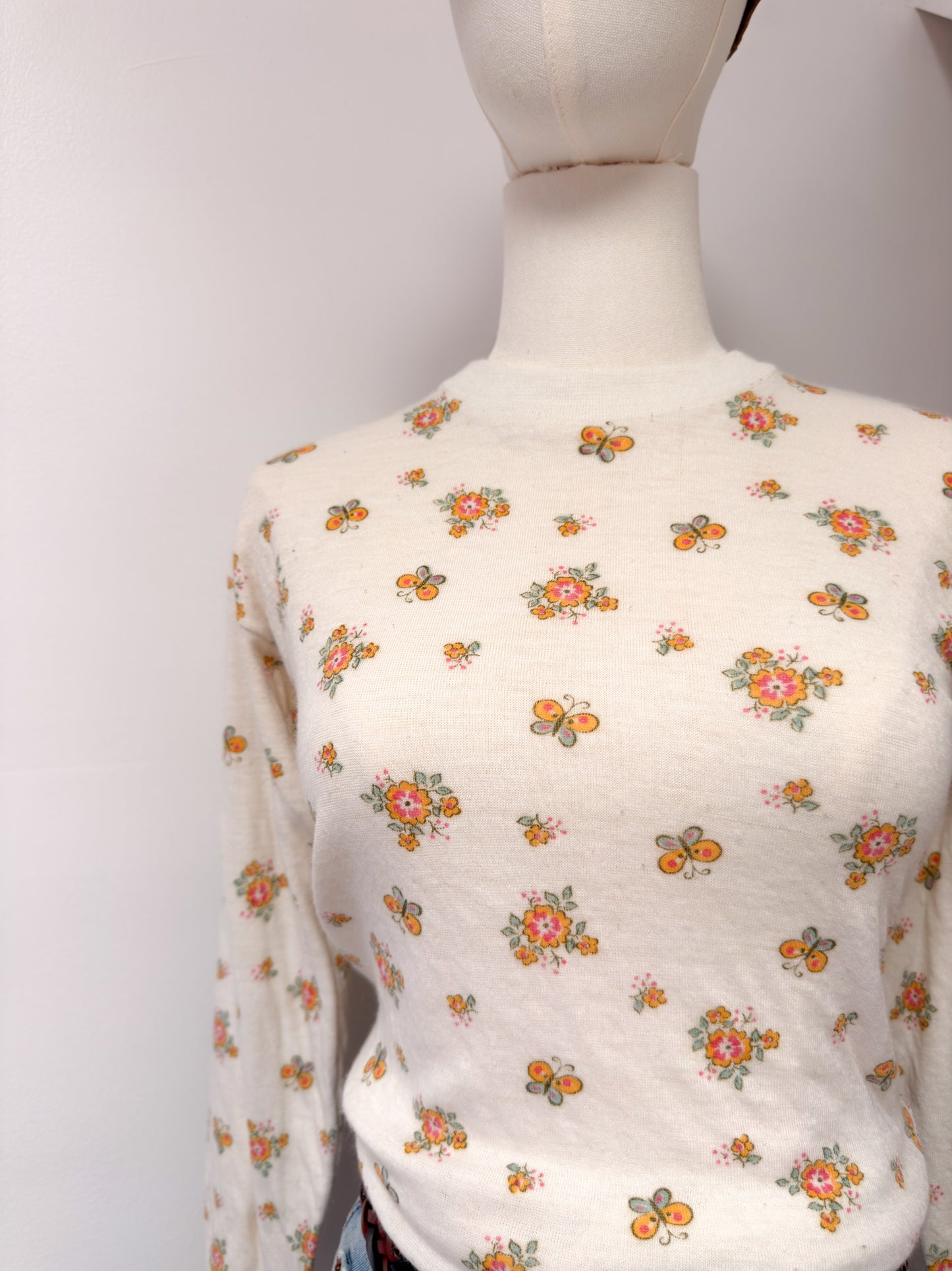 (S) Vtg floral thermal