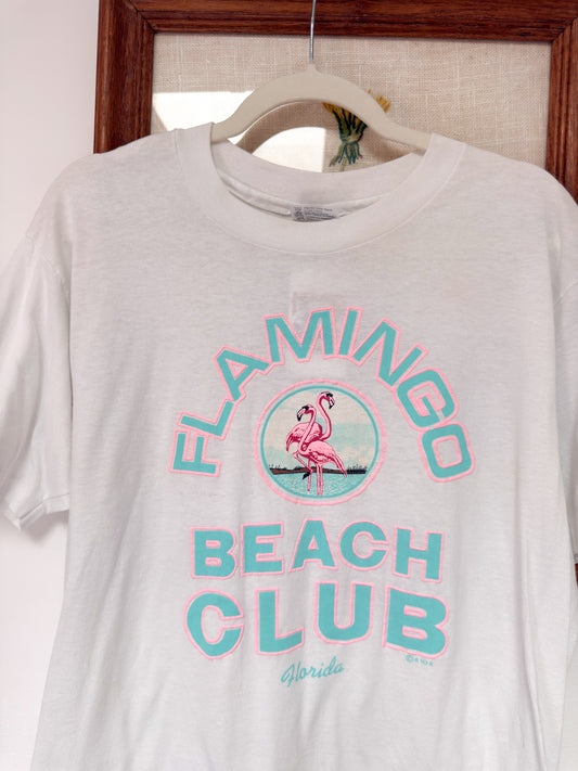 (L) Vtg Flamingo tee