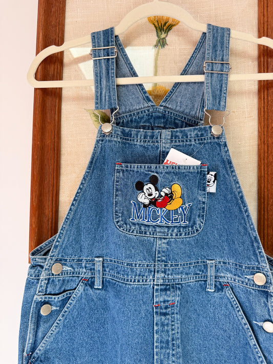 (S/M) Vtg disney overalls