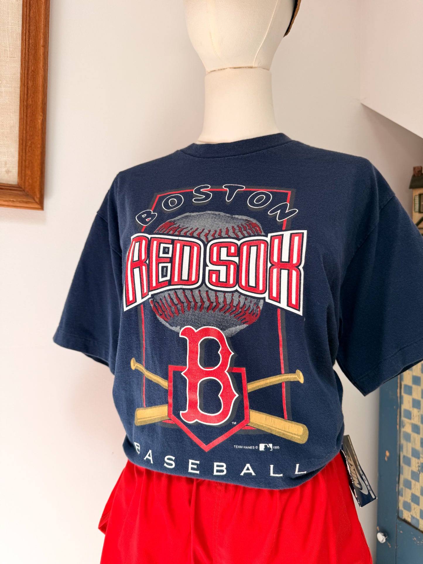 (M/L) Vtg Red sox Tee