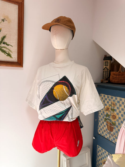 (L) Vtg tennis tee