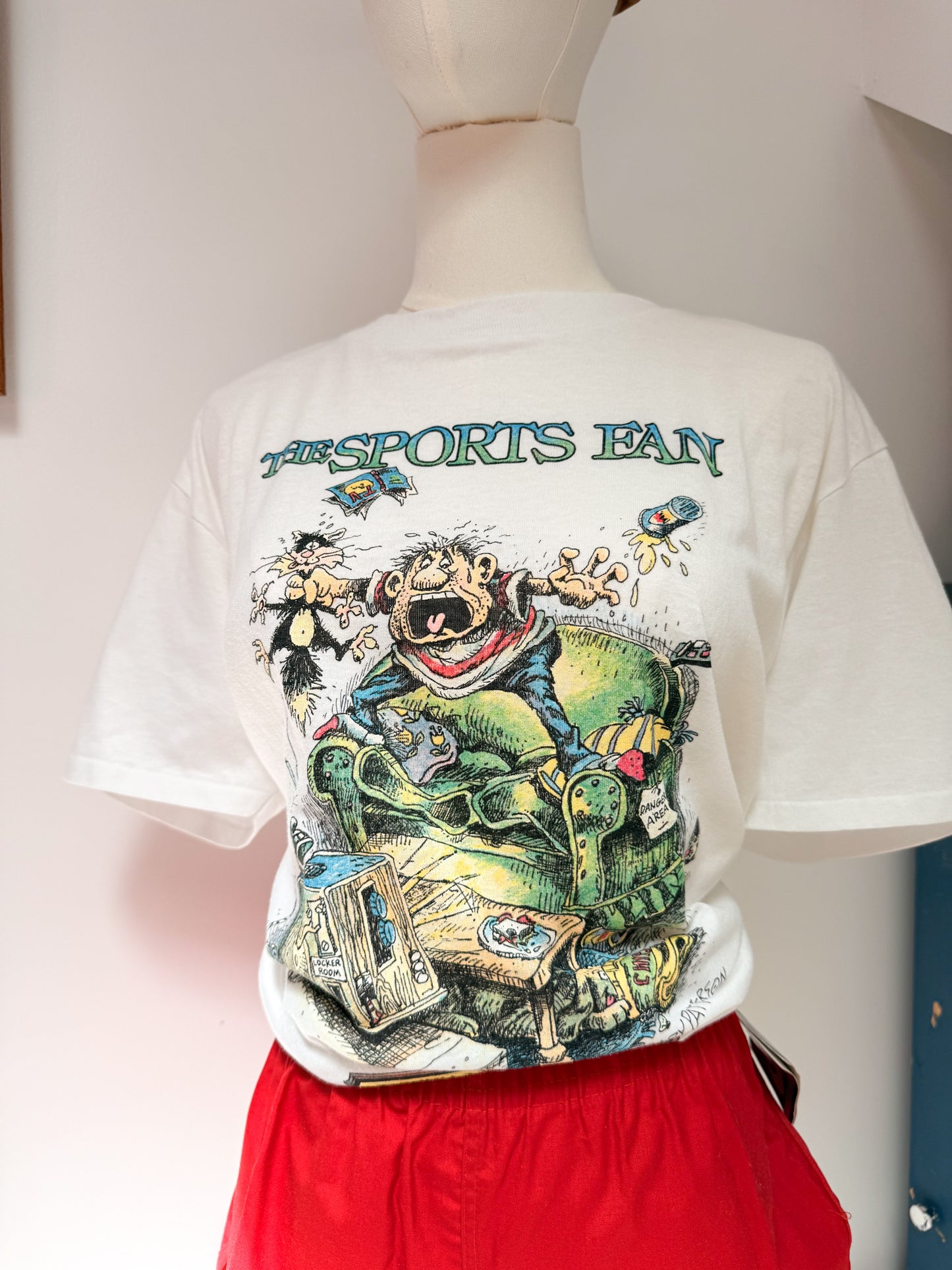(L) vtg sports fan tee
