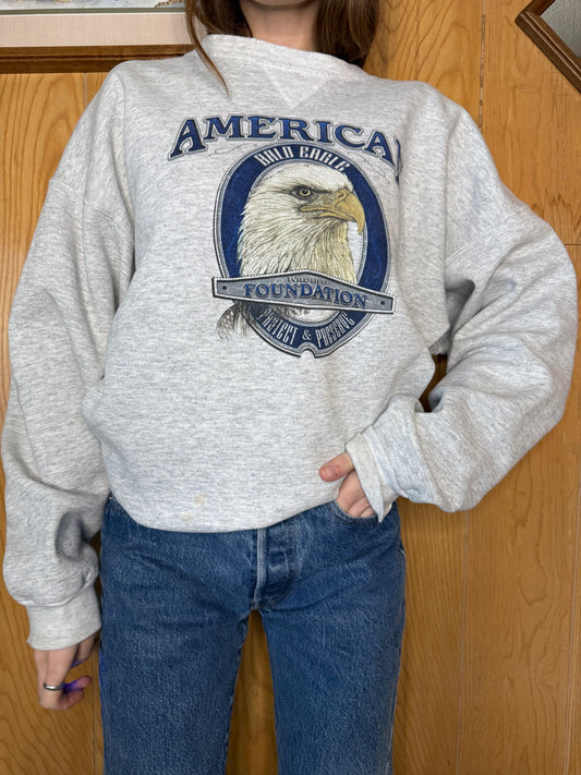 (XL) Vtg Bald Eagle crewneck