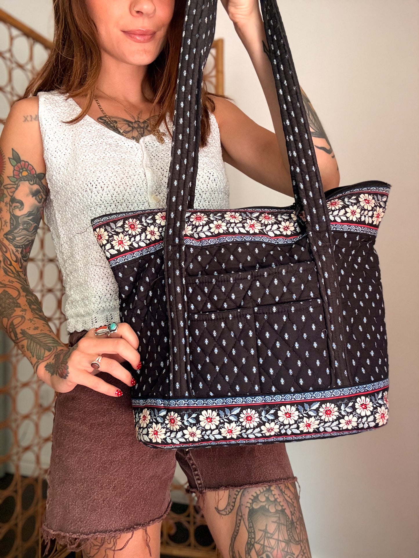 Vtg Vera bradley tote