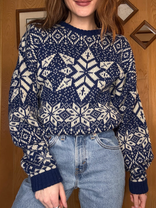 (L) Vtg Fair Isle sweater