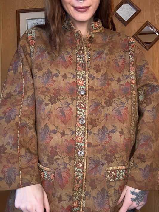 (L) Vtg Tapestry jacket