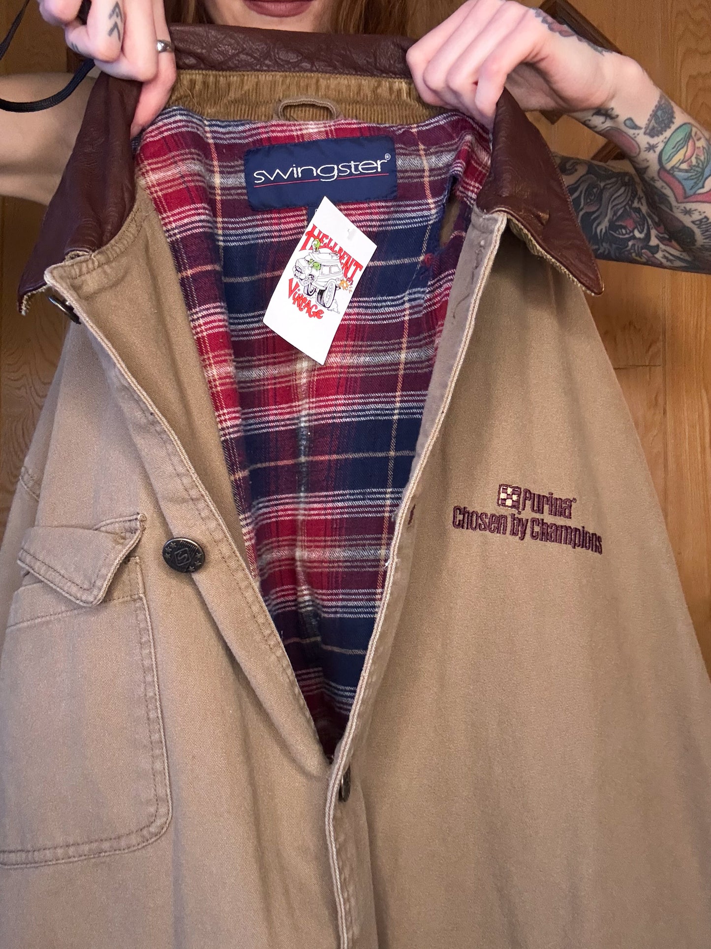 (XL) Vtg Chore coat