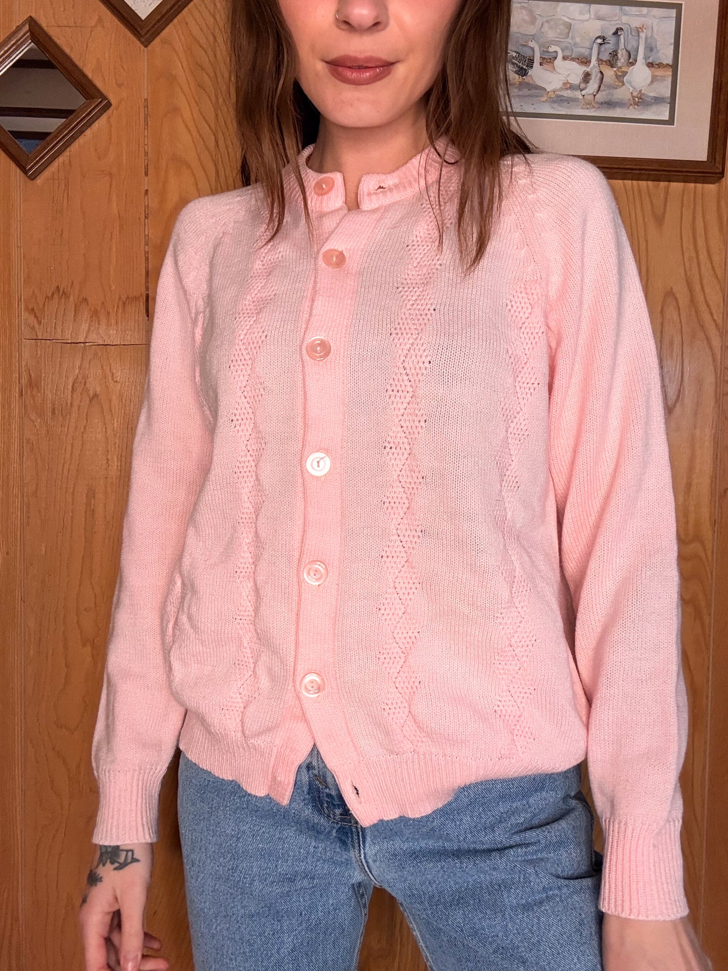 (S/M) Vtg cardigan