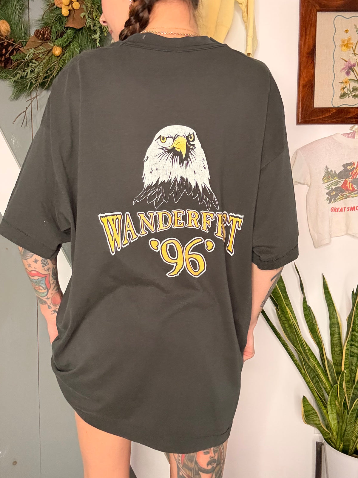 (2XL) Vtg biker tee