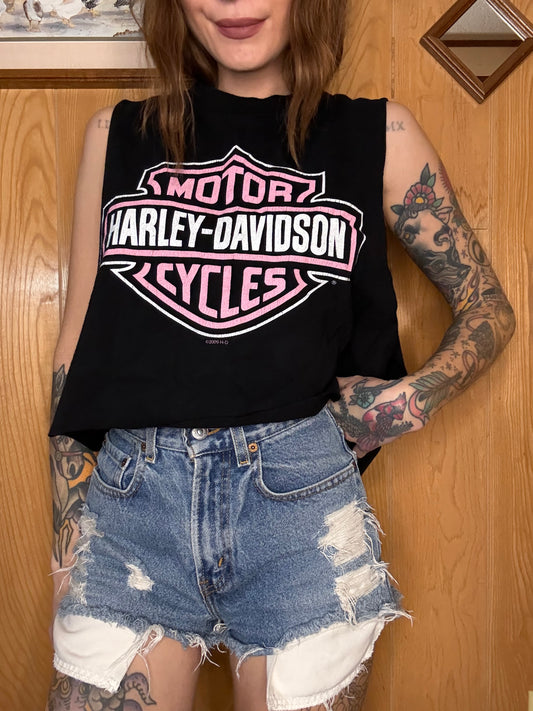 (M-XL) Harley crop top