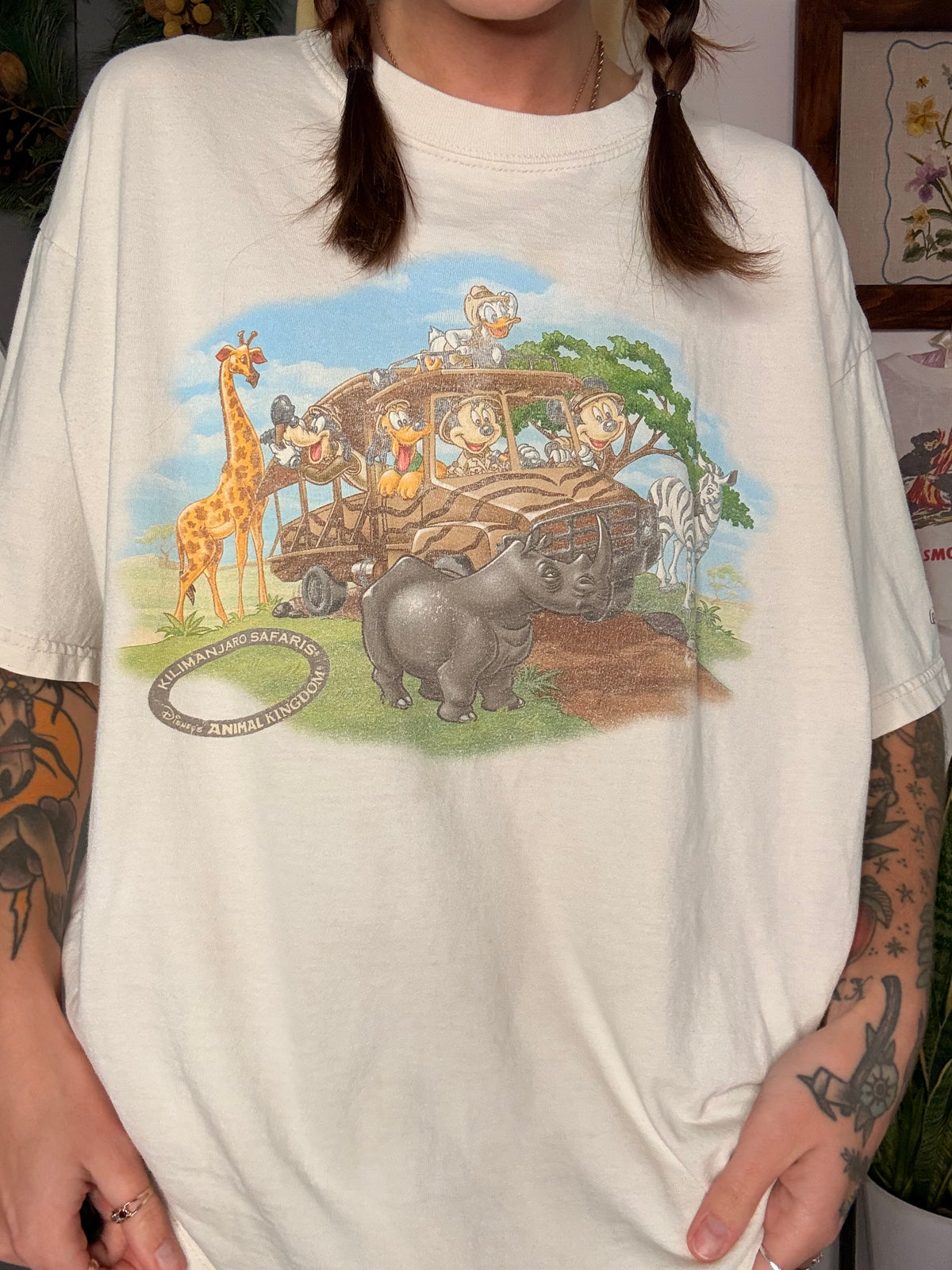 (XL) vtg Disney tee