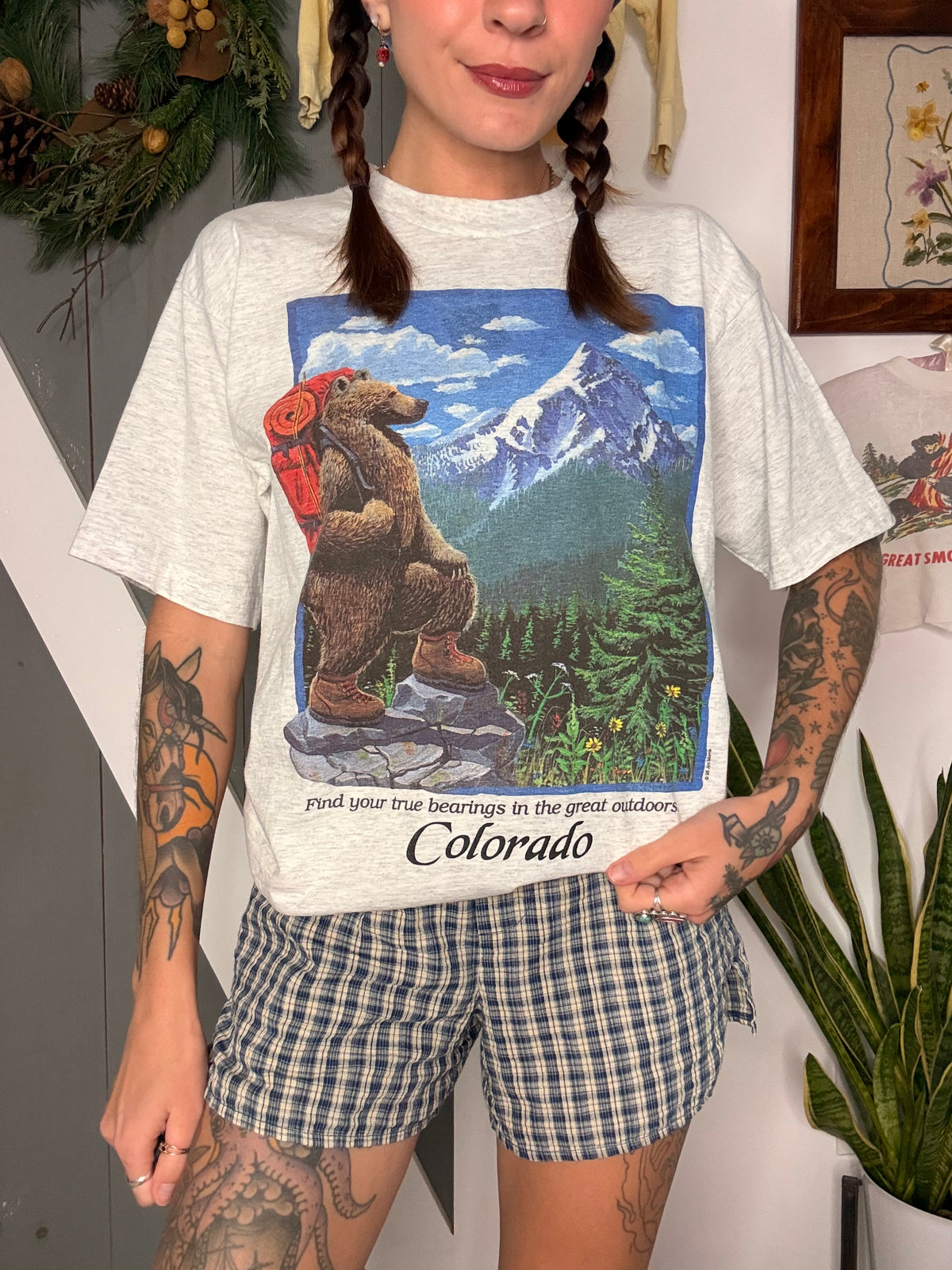 (L) vtg Colorado tee