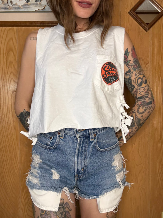 (S-L) Harley crop top