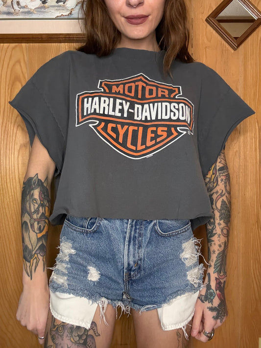 (S-L) Harley crop top