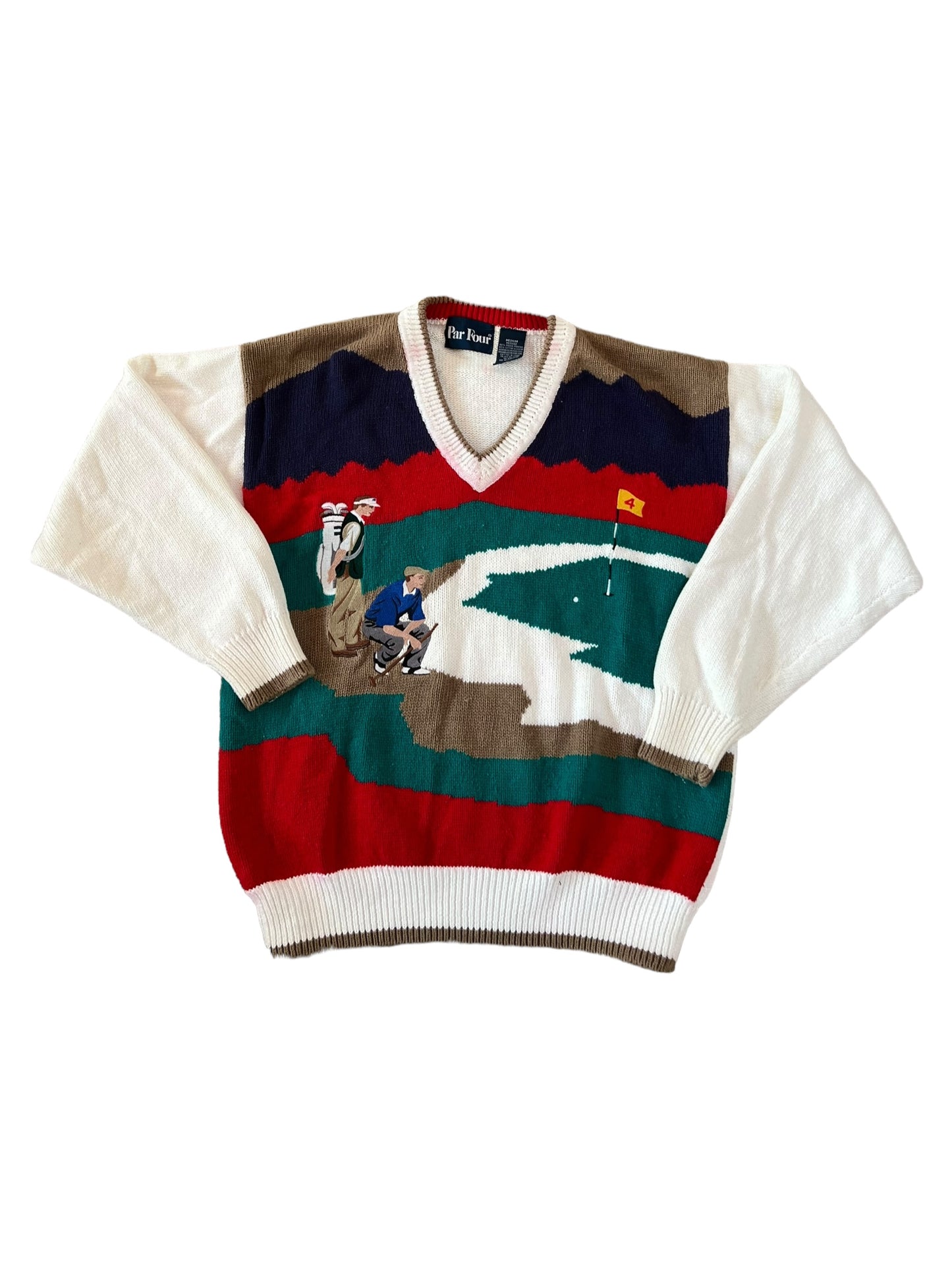 (M) Vintage golf sweater