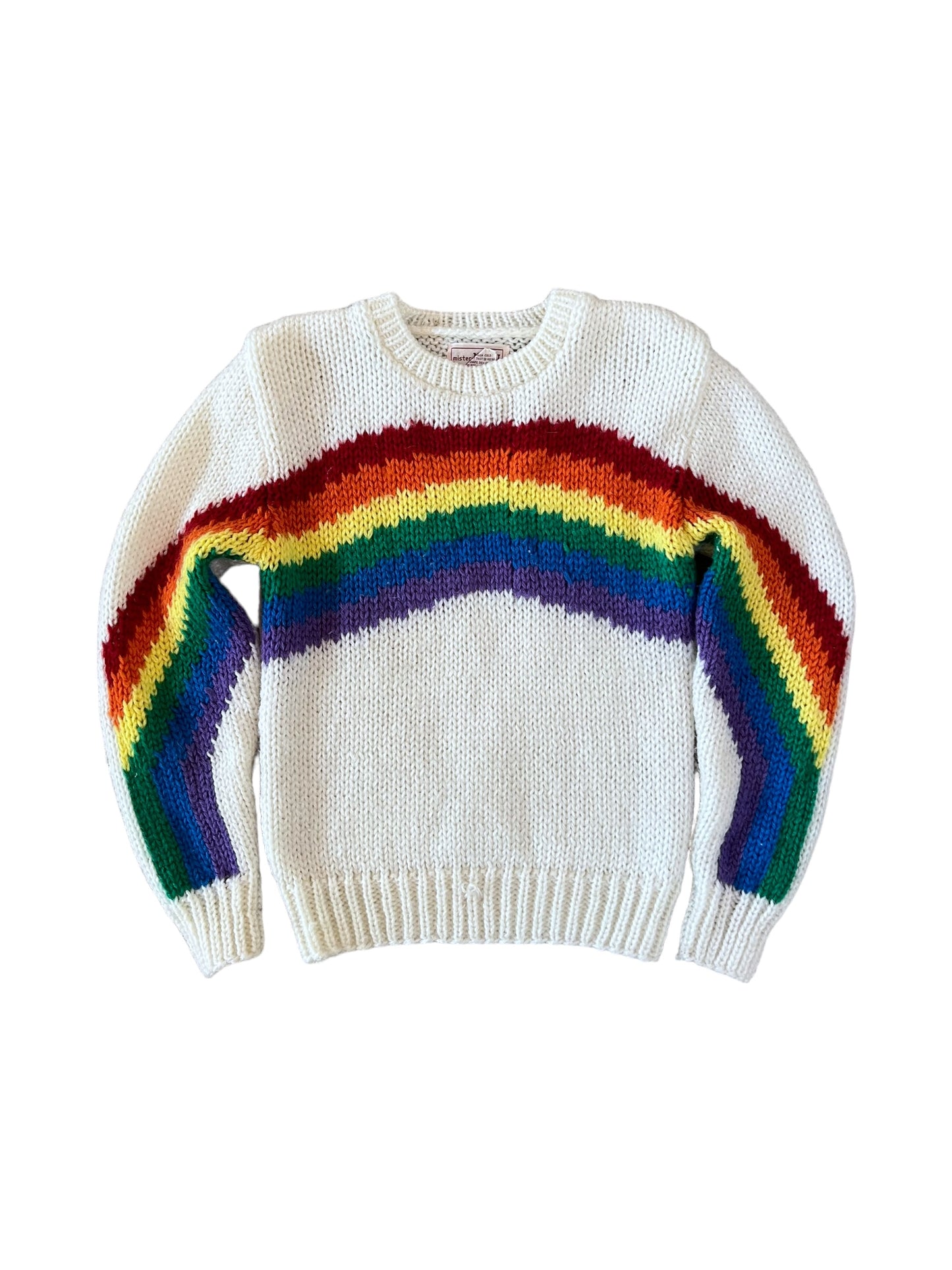 (M) Vintage rainbow sweater