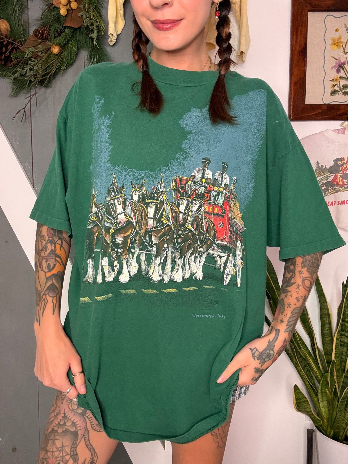 (XL) vtg Budweiser tee