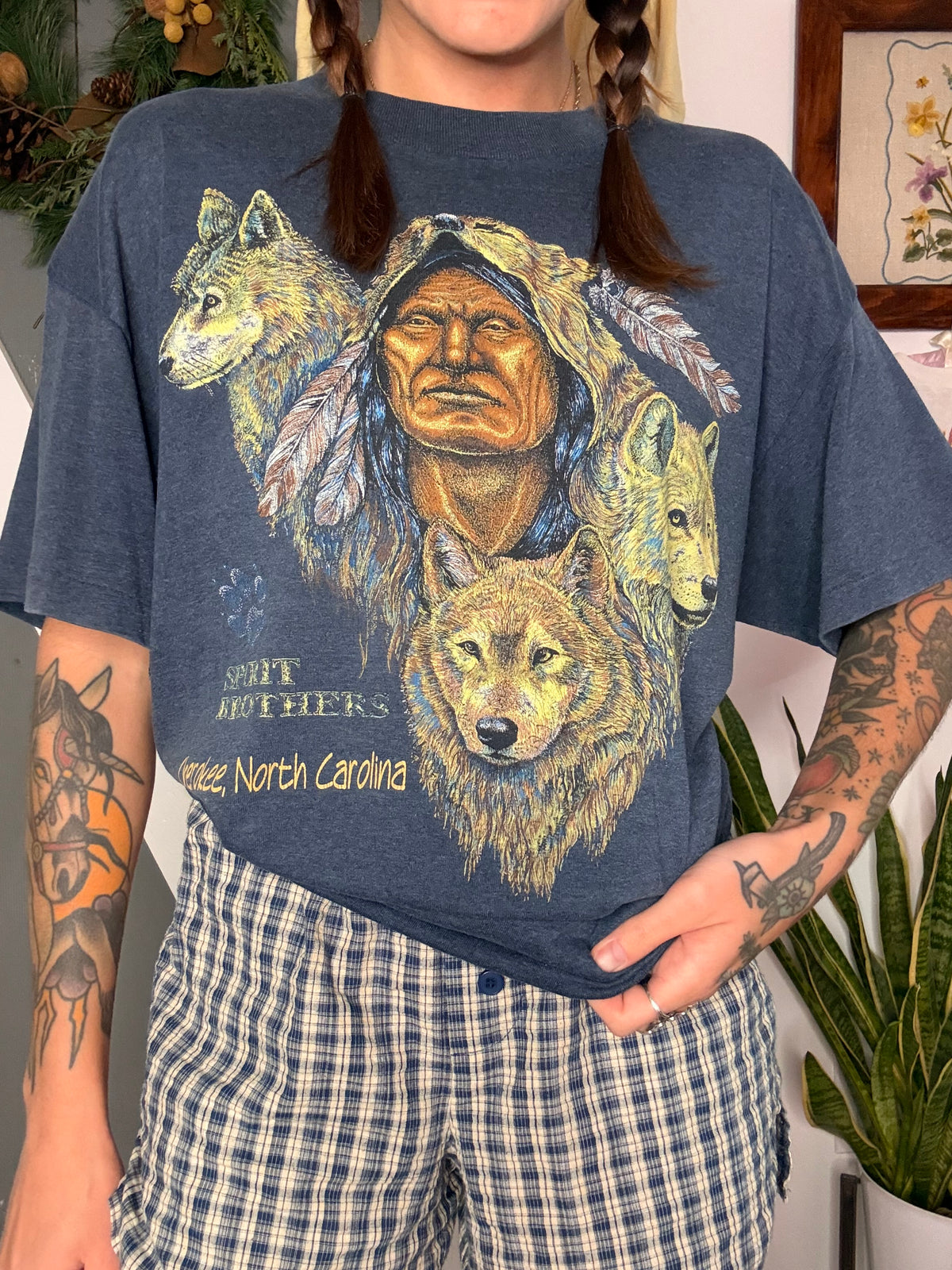 (XL) vtg native tee