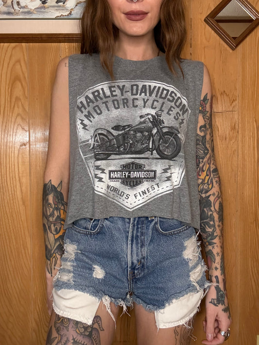 (M-XL) Harley crop top