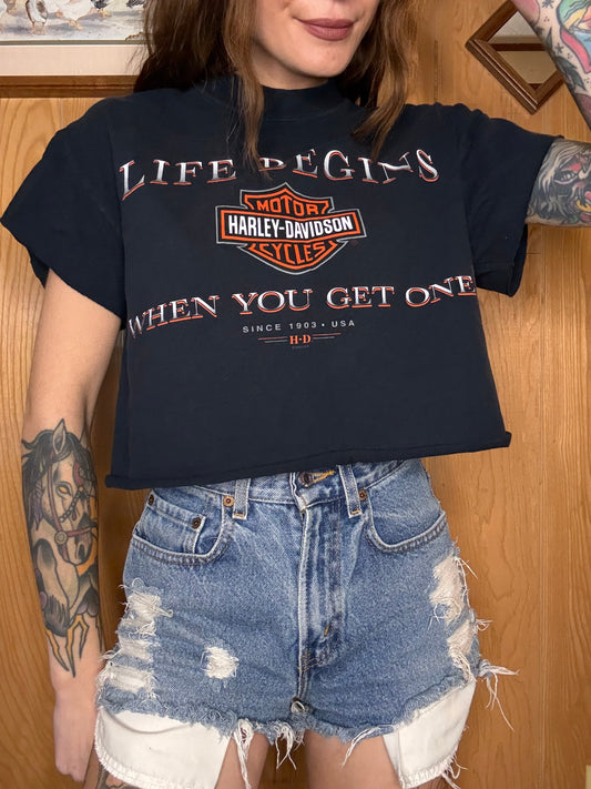 (XS-S) Harley crop top